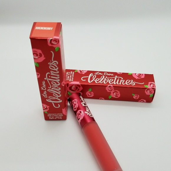 LIME CRIME SUEDEBERRY LIPSTICK - Picture 3 of 3